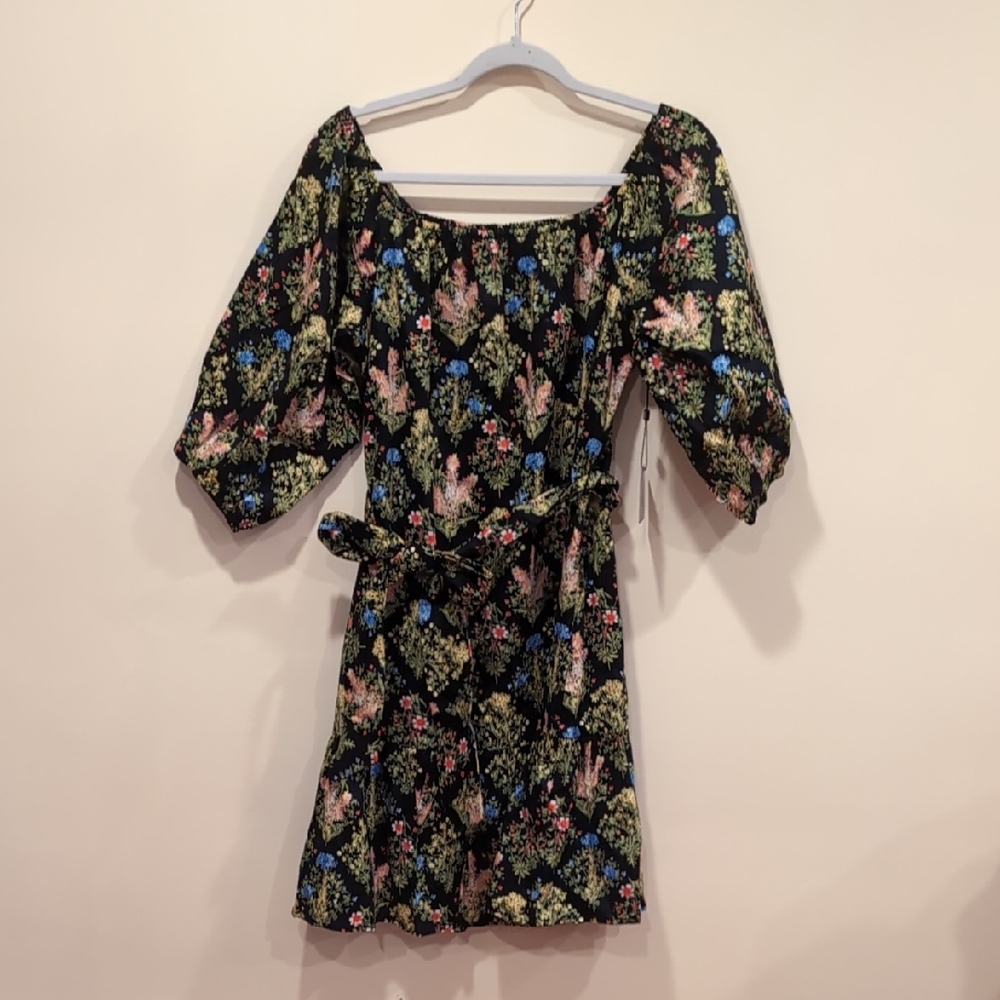 Laundry By Shelli Segal Multicolor Floral Mini Dress